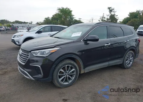 2017 Hyundai Santa Fe Se from USA, damaged, VIN KM8SMDHF7HU176900